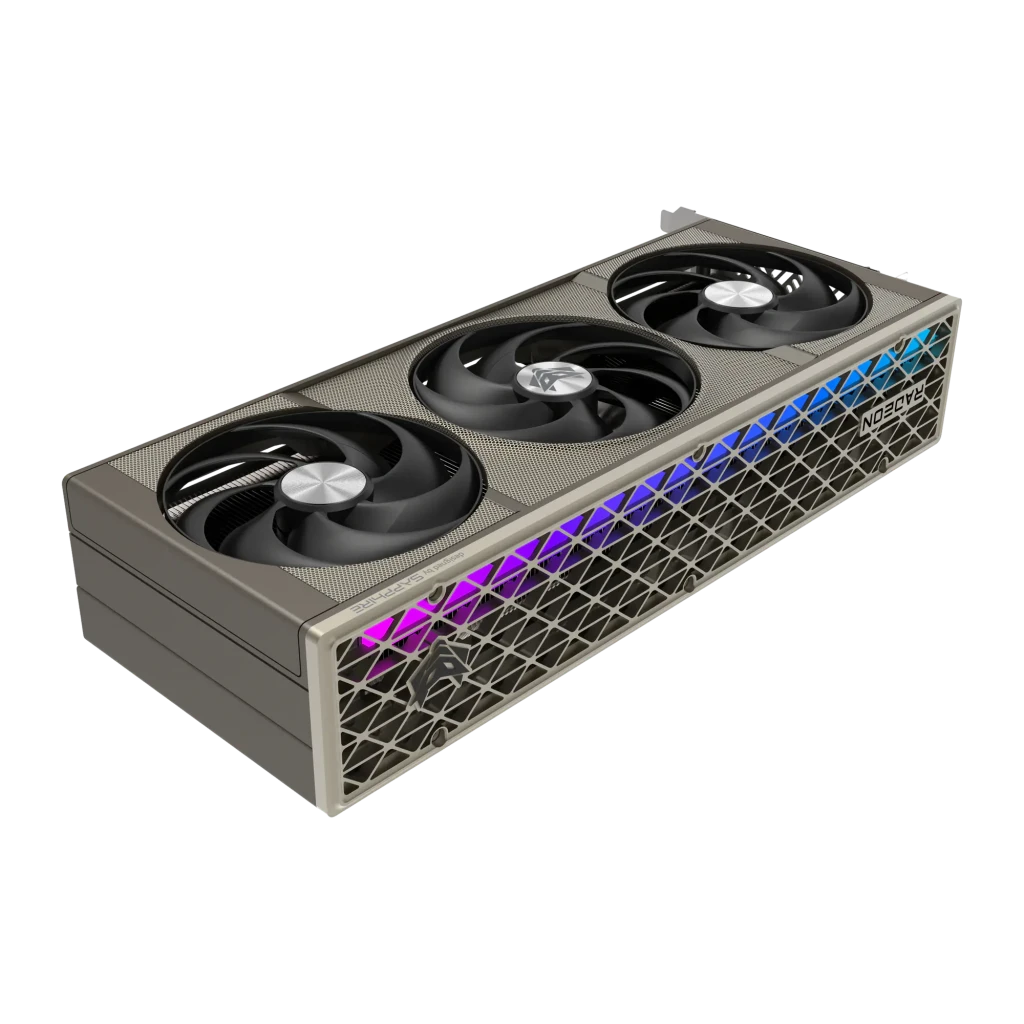 Sapphire Tarjeta gráfica Nitro+ Radeon RX 9070 XT OC 16 GB GDDR6 gris - tDP y alimentación = 330 W con conector 1x 12-pin y