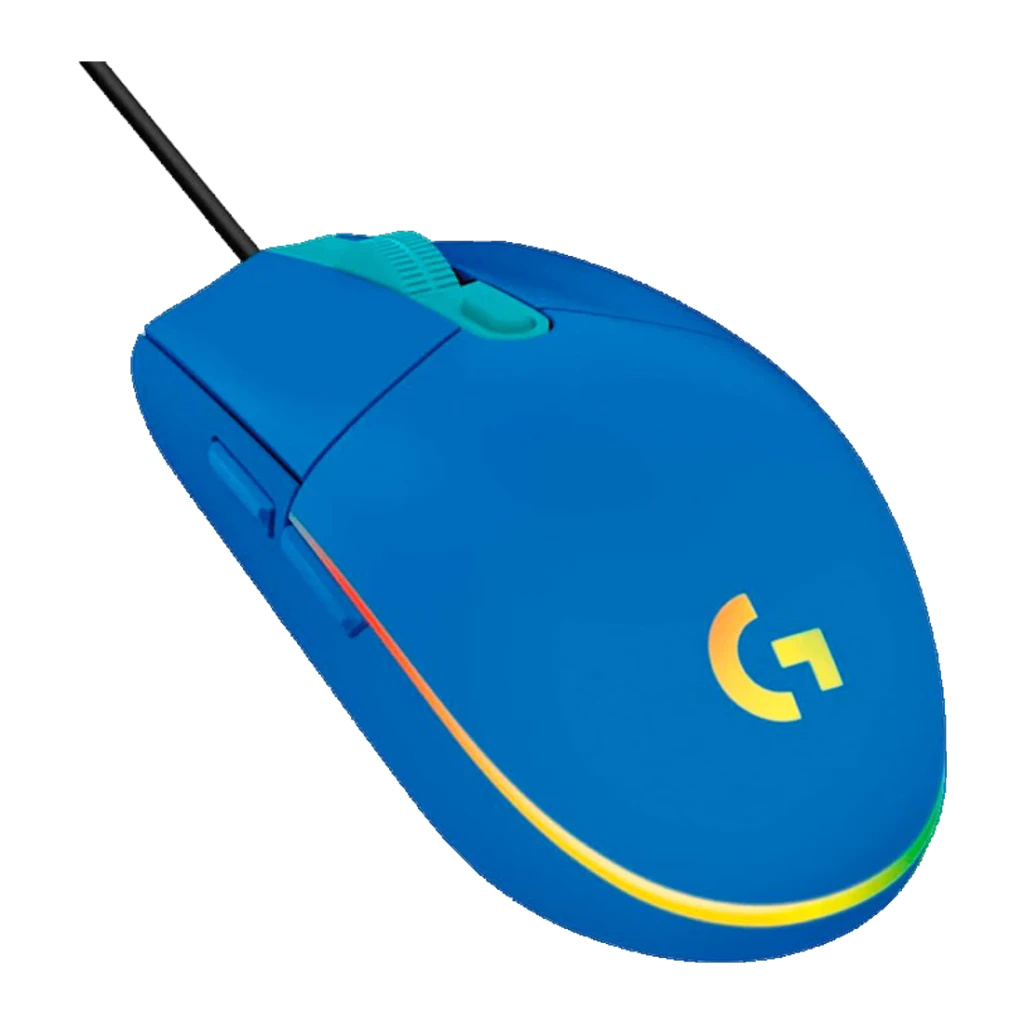 Logitech Ratón G203 Lightsync Azul - vista principal