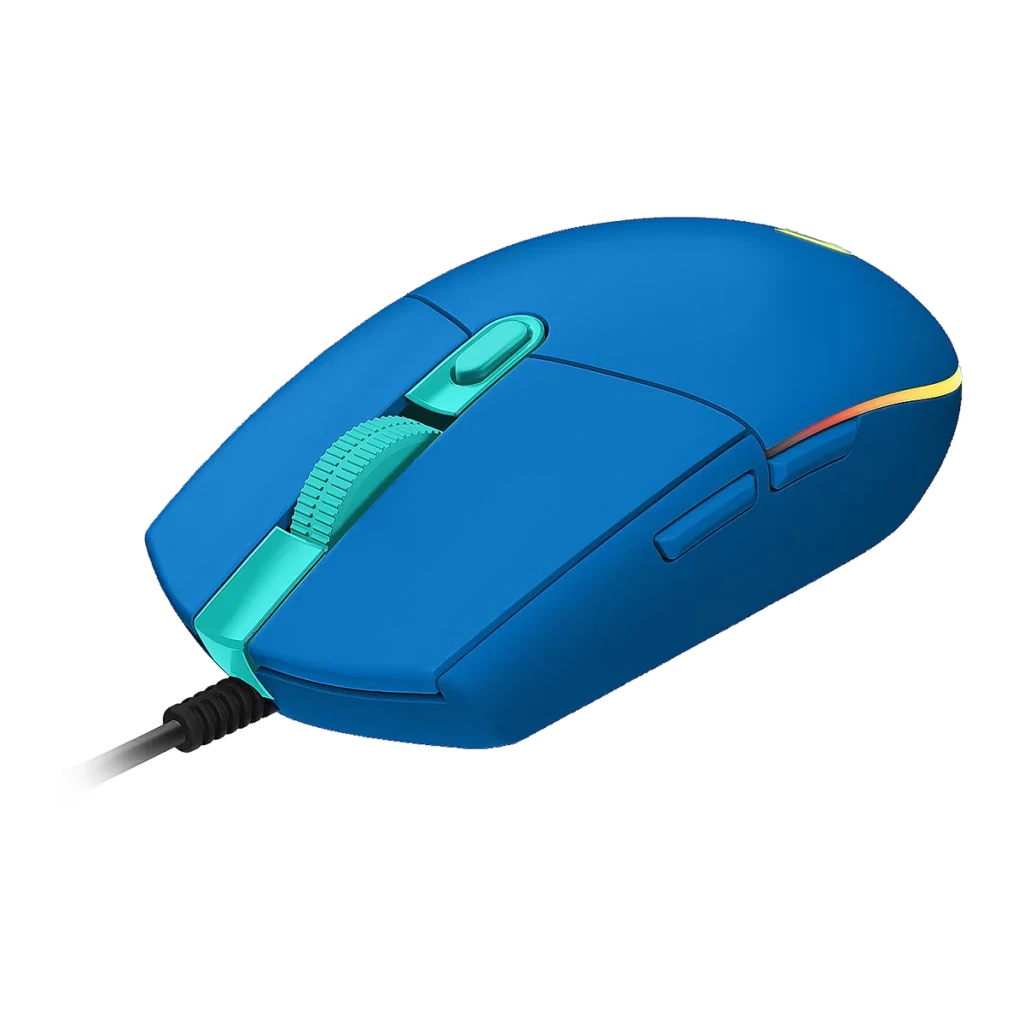 Logitech Ratón G203 Lightsync Azul - número de botones = 6 (todos programables) | tienes botones para