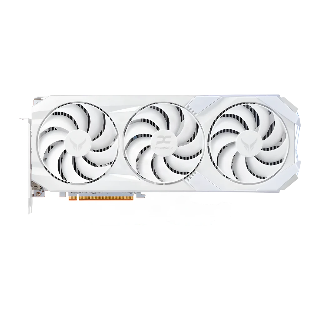 PowerColor Tarjeta Gráfica Radeon RX 9070 XT Red Devil 16 GB OC branco - detalhe 6