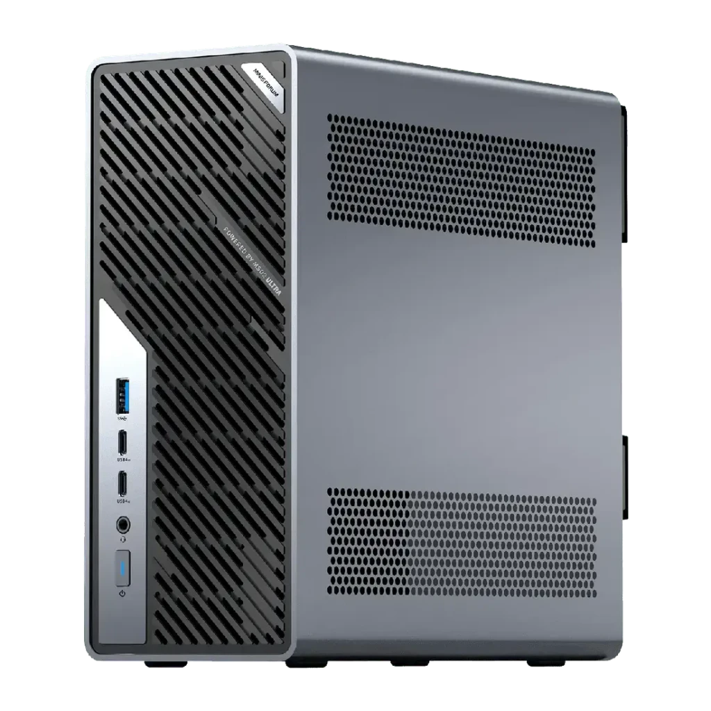 Minisforum Mini PC MS-02U-235HX Intel Core Ultra 5 235HX Barebone - vue principale