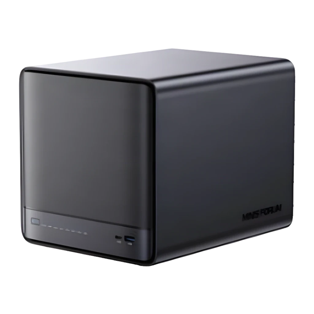 Minisforum Mini PC NAS N5 Pro AMD Ryzen AI 9 HX Pro 370 32+128 GB - vue principale