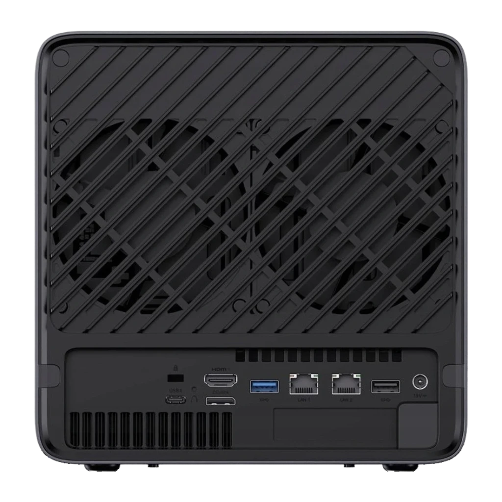 Minisforum Mini PC NAS N5 Pro AMD Ryzen AI 9 HX Pro 370 32+128 GB - vue 3