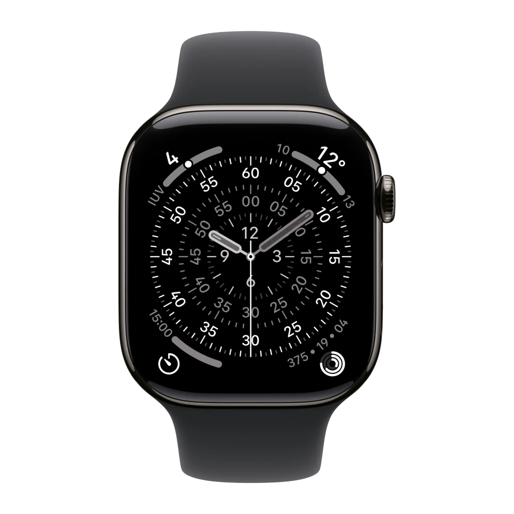 Apple Watch Series 11 GPS + Cellular 46 mm titanio pizarra - tamaño de caja = 46 mm