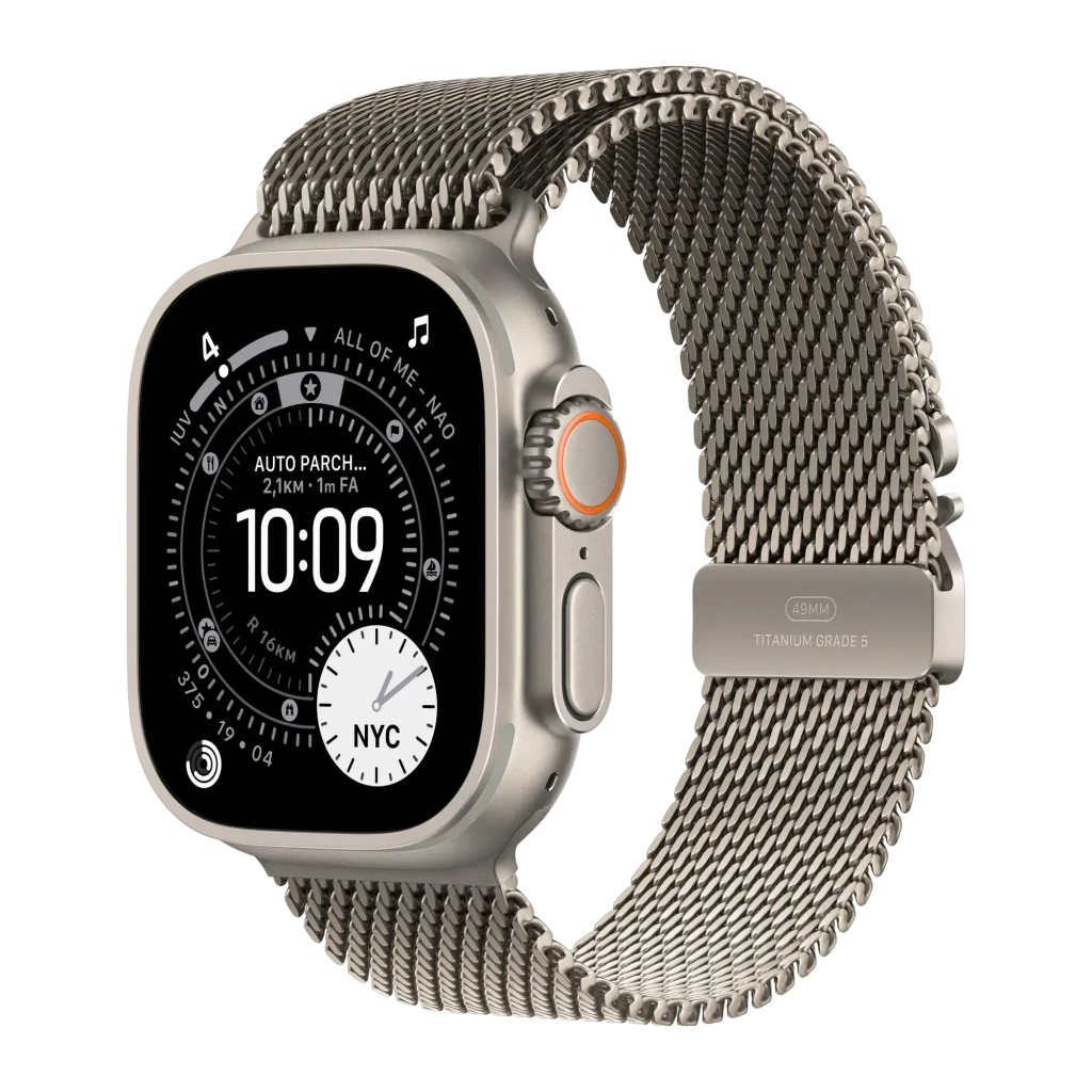 Apple Watch Ultra 3 GPS + Cellular 49 mm titanio natural - vista principal