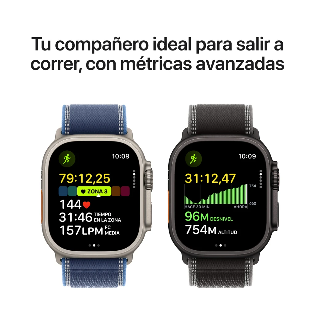 Apple Watch Ultra 3 GPS + Cellular 49 mm titanio natural - comunicaciones vía satélite integradas = Sí | si te quedas