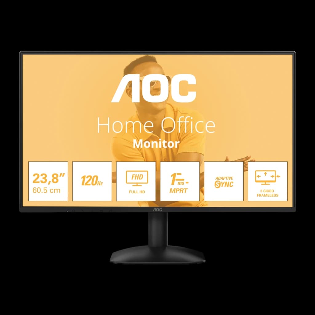 AOC 24B31H 24 negro - vista principal