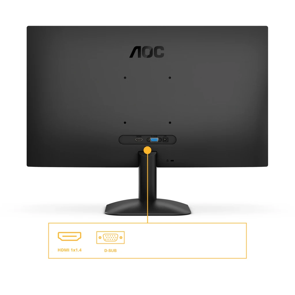 AOC 24B31H 24 negro - detalle 8