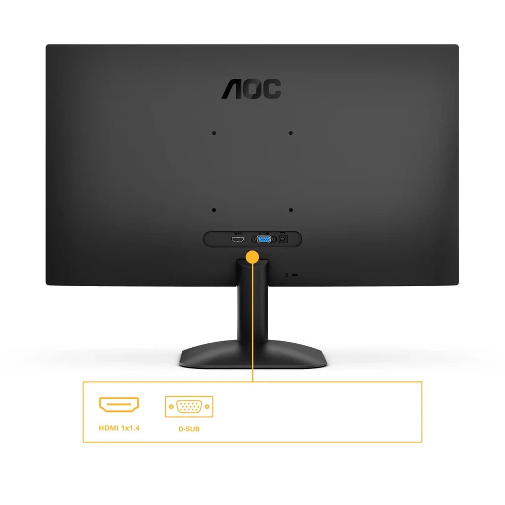 AOC 24B31H 24 negro - detalle 8