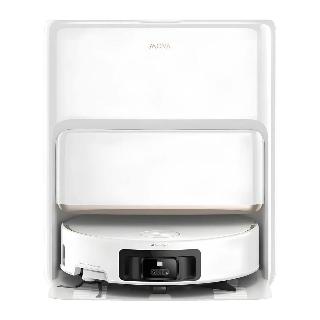 MOVA Aspirador Z60 Ultra Roller Complete Blanco - navegación LDS (Laser Distance Sensor) | traza mapas reales del hogar