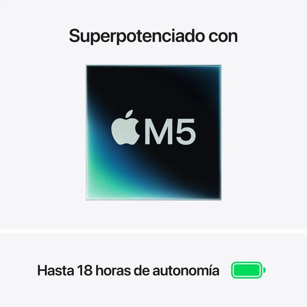 Apple Portátil MacBook Air 13 pulgadas M5 16+512 GB Blanco Estrella 16gb - detalhe 3