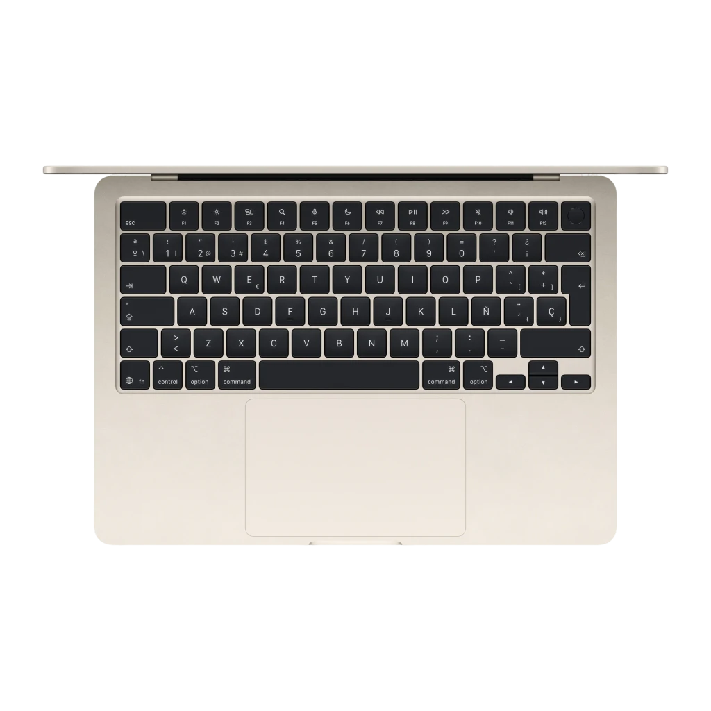 Apple Portátil MacBook Air 13 pulgadas M5 16+512 GB Blanco Estrella 16gb - detalhe