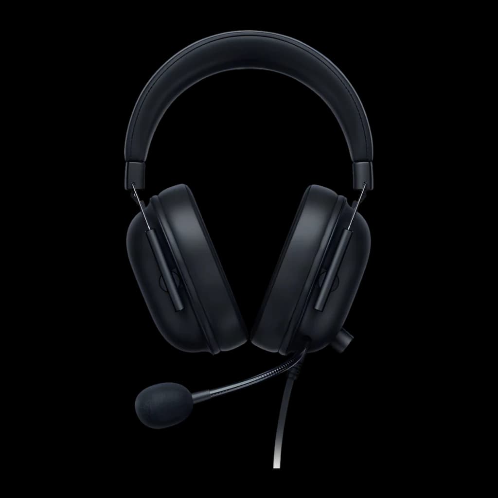 Auriculares Gaming Razer BlackShark V2 X Xbox con Micrófono Xbox/PC Negro, vista frontal: auriculares con micrófono flexible