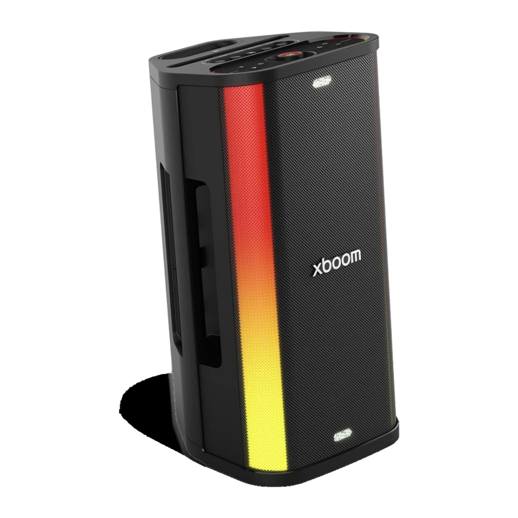 Enceinte portable LG XBOOM Stage 501 by will.i.am IPX4 220W 22h Bluetooth 5.4 Noir - 6,35 cm (2.5")