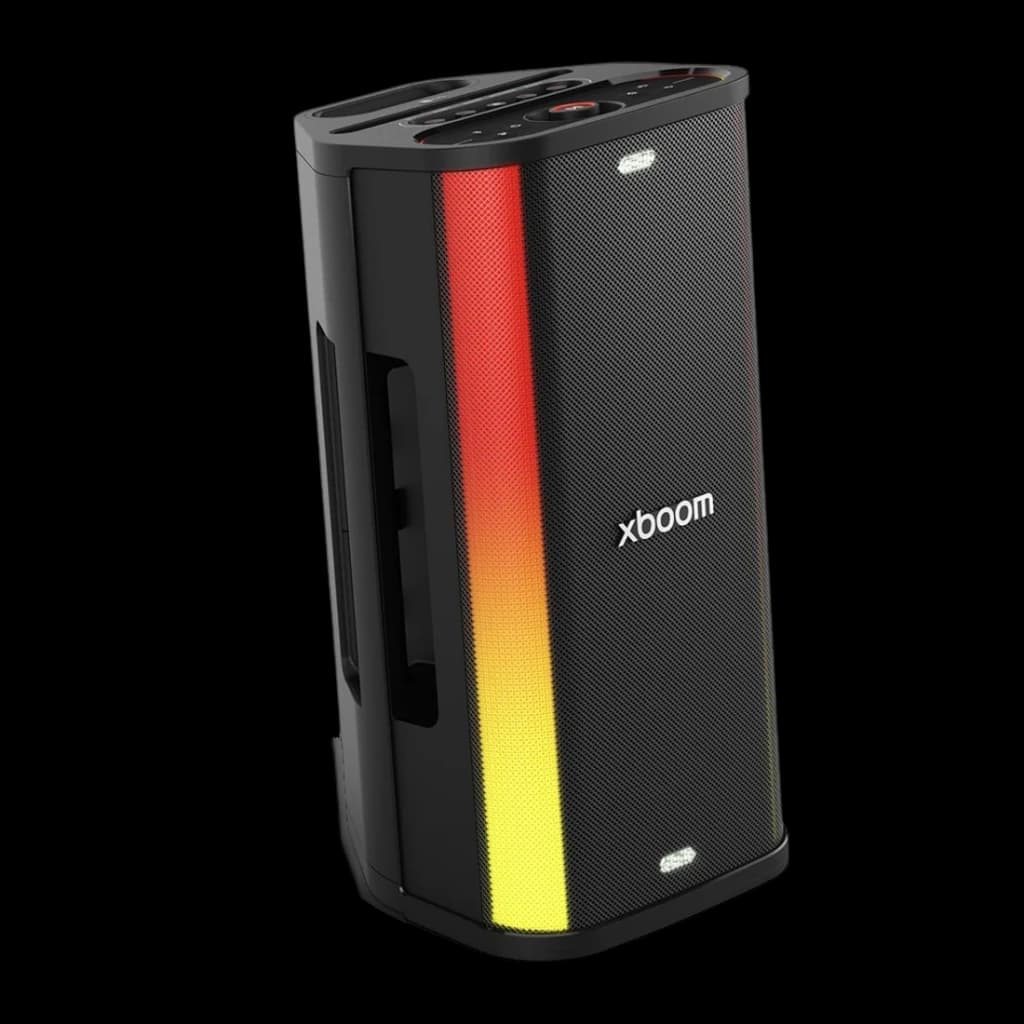Enceinte portable LG XBOOM Stage 501 by will.i.am IPX4 220W 22h Bluetooth 5.4 Noir - 6,35 cm (2.5")