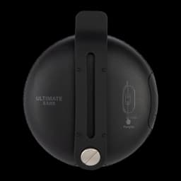 Altavoz Bluetooth Logitech UE Miniroll IP67 12h Negro, vista trasera: logo Ultimate Ears, clip y botones laterales