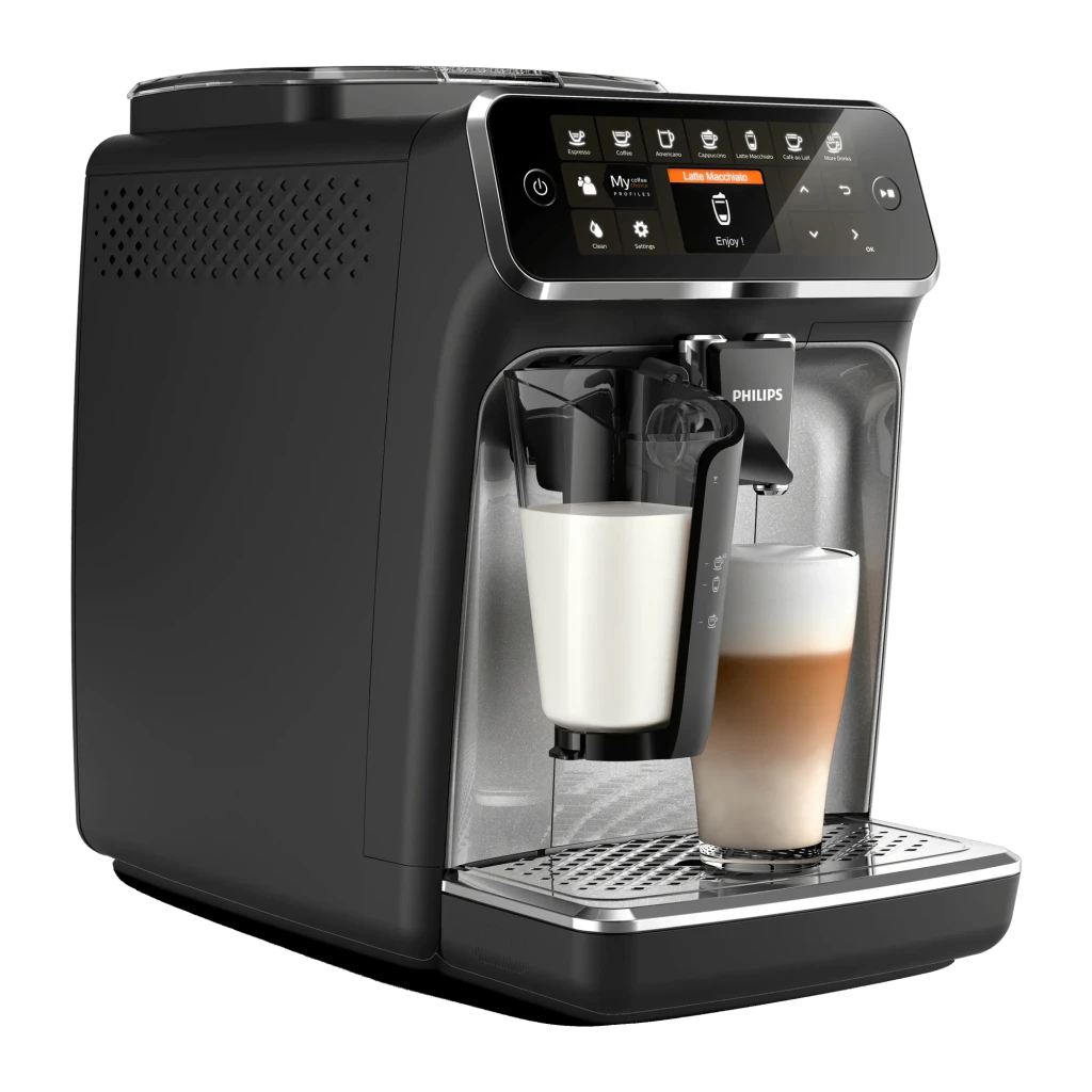 Cafetera Superautomática Philips Serie 4300 EP4346/70 Molinillo Cerámico LatteGo Negro