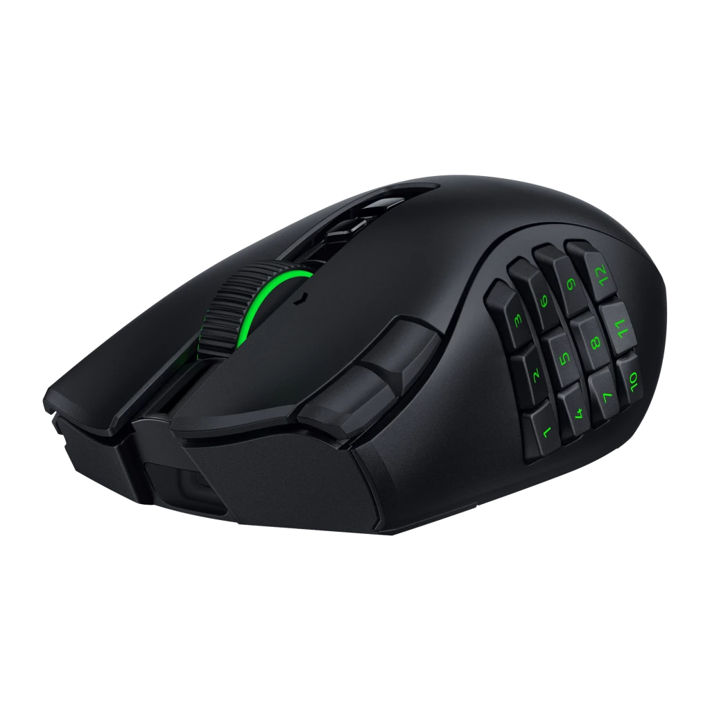 Ratón Gaming Razer Naga V3 Pro Inalámbrico 50000 DPI RGB 23 Botones Negro