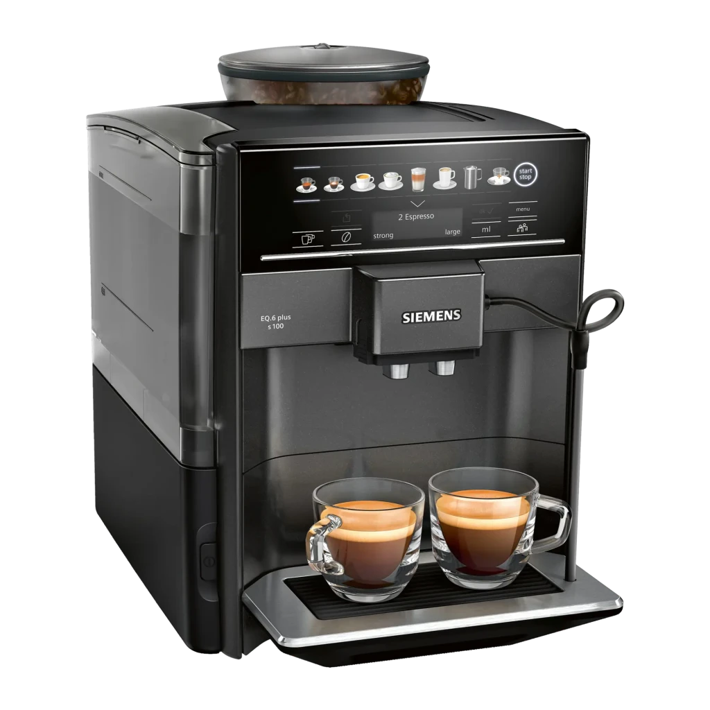 Cafetera Superautomática Siemens EQ.6 Plus S100 Molinillo Cerámico 15bar 1,7L Negro