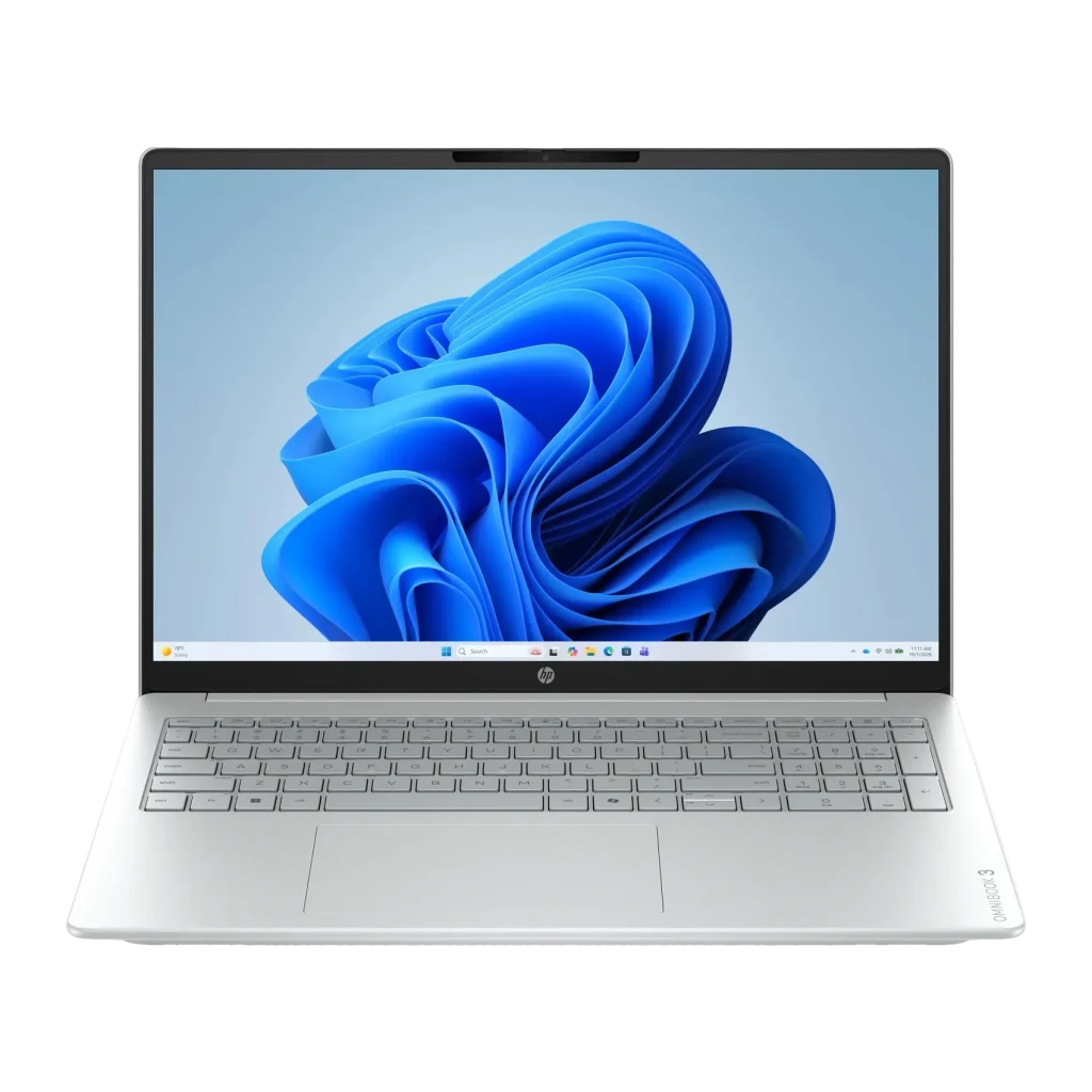 Portátil HP OmniBook 3 16GB/512GB 16 pulgadas 2K IPS AMD Ryzen 5 NVMe M.2 Windows 11 Home Gris 16-by0065ns