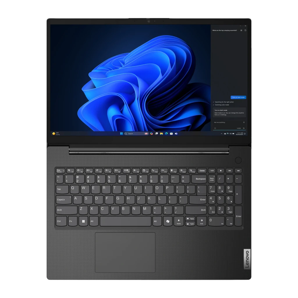 Portátil Lenovo V15 G5 IRL 16GB/512GB 15,6 polegadas FHD IPS Intel Core i3-1315U SSD NVMe PCIe 4.0 Windows 11 Pro Preto