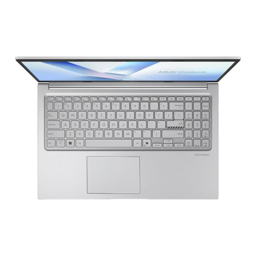 Portátil ASUS Vivobook 15 16GB/512GB 15.6 pulgadas Full HD Intel Core 5 320 SSD NVMe PCIe 4.0 Sin Sistema Operativo Plata