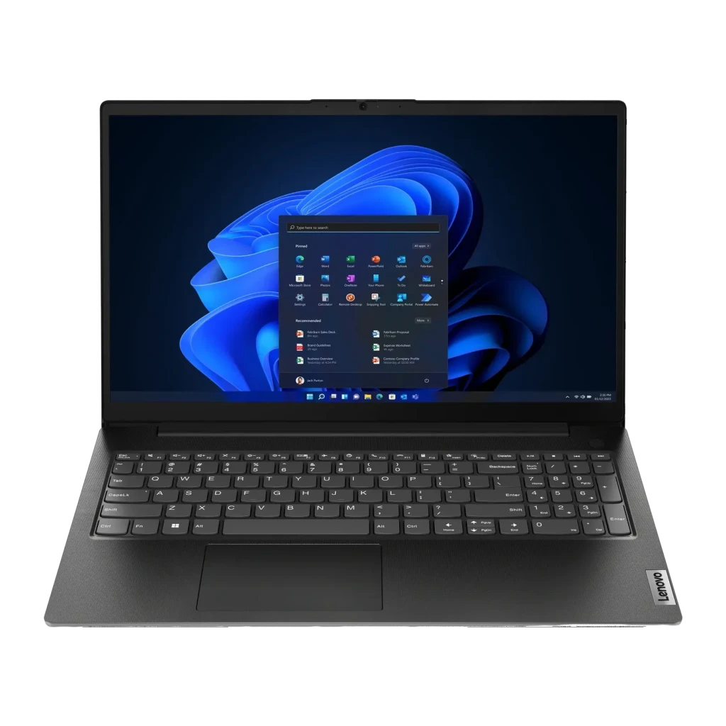 Portátil Lenovo V15 G4 AMN 8GB/512GB 15,6 pulgadas FHD AMD Ryzen 3 7320U SSD NVMe Windows 11 Home Teclado Francés Negro