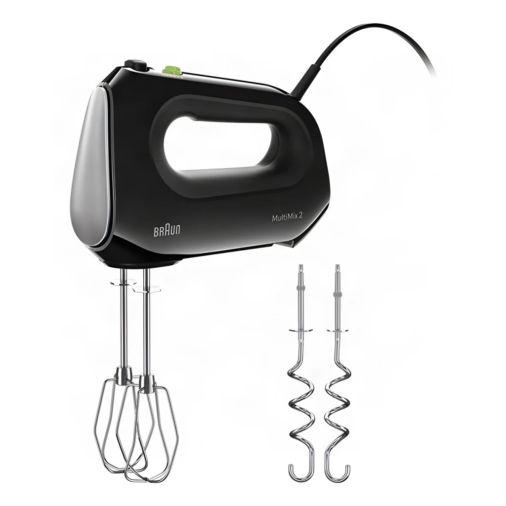 Batidora de varillas Braun MultiMix 2 HM 2110 500W 4 velocidades Negro