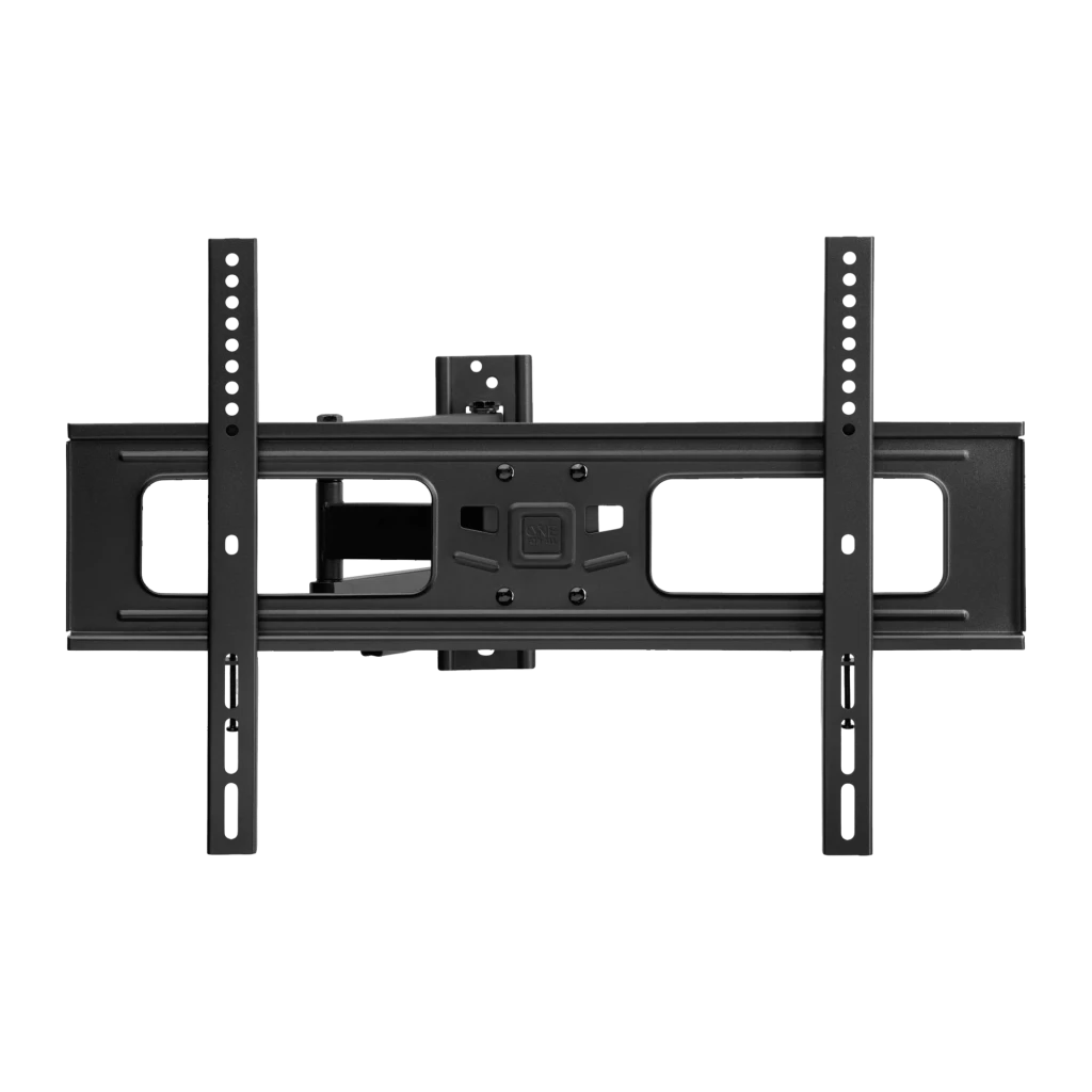 Support TV One for All Smart Turn 180 Noir Mural 32-84 pouces VESA 600x400 WM2651, détail: vue frontale du mécanisme rotatif