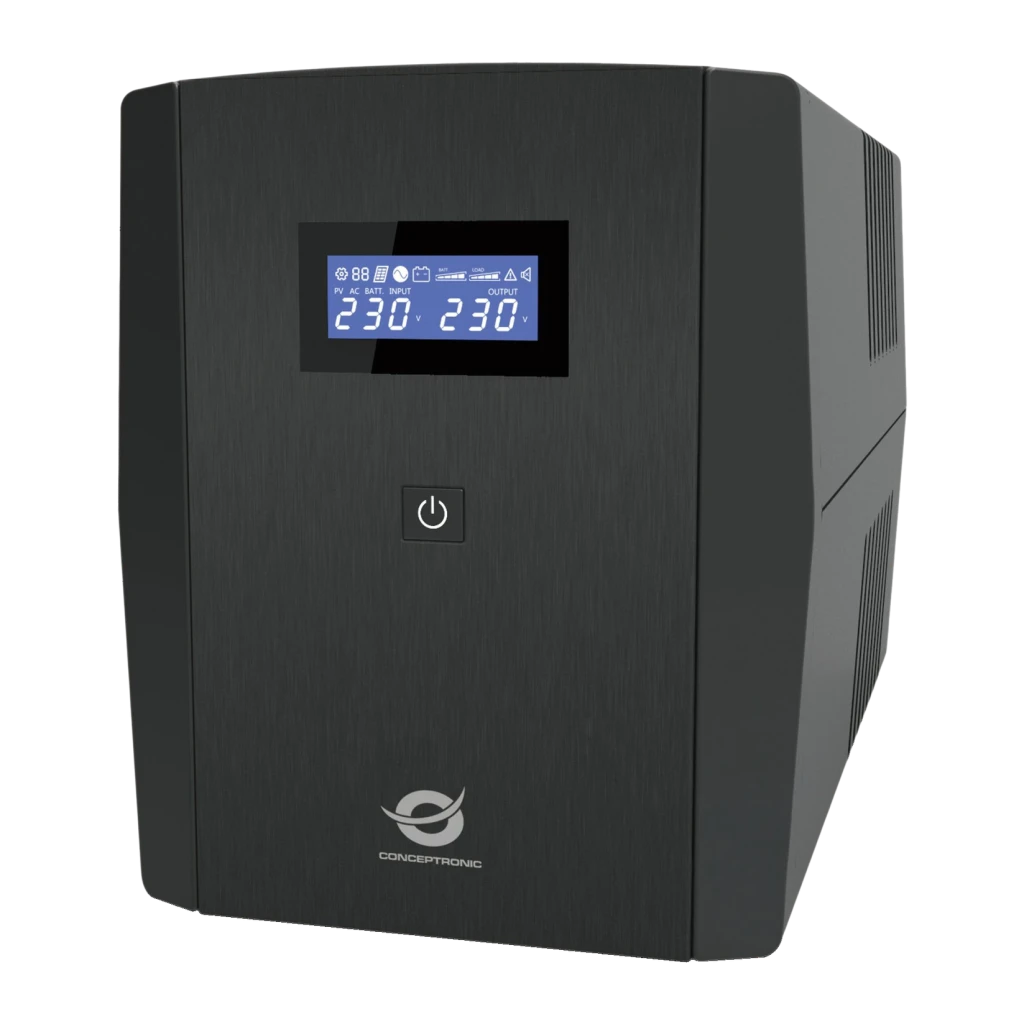 Sai ups Conceptronic Zeus 04E 2200VA 1320W Línea Interactiva Negro