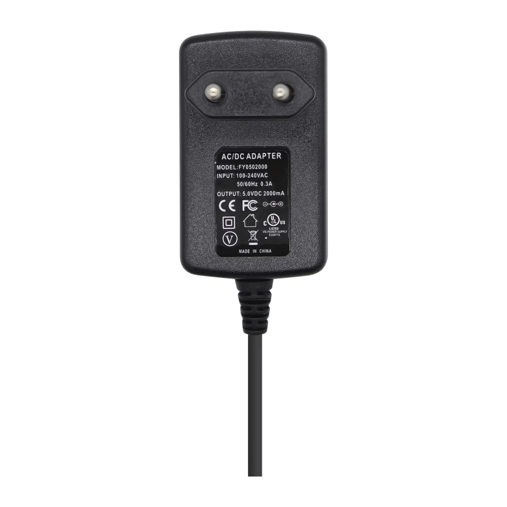 Câble USB AISENS 3.0 Prolongateur avec Amplificateur Type A Mâle/Femelle 10 m Noir, détail: adaptateur AC/DC avec étiquette