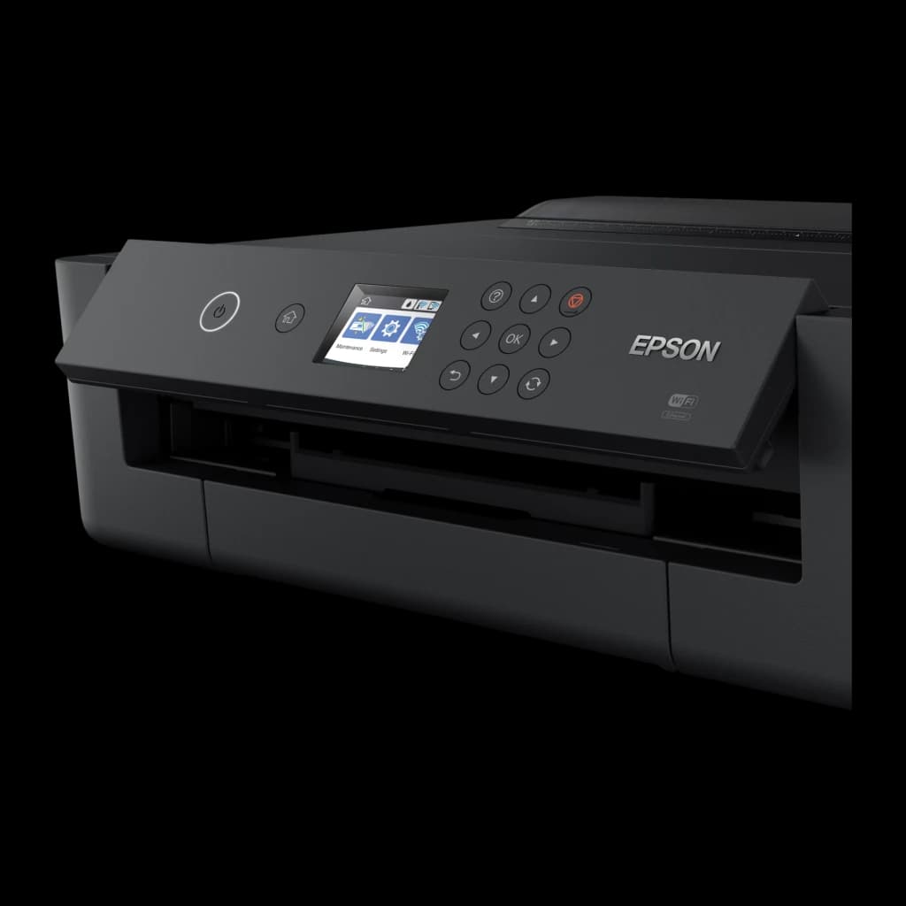 Impressora de jato de tinta Epson Expression Photo HD XP-15000 Preto, detalhe: painel de controlo com ecrã LCD a cores