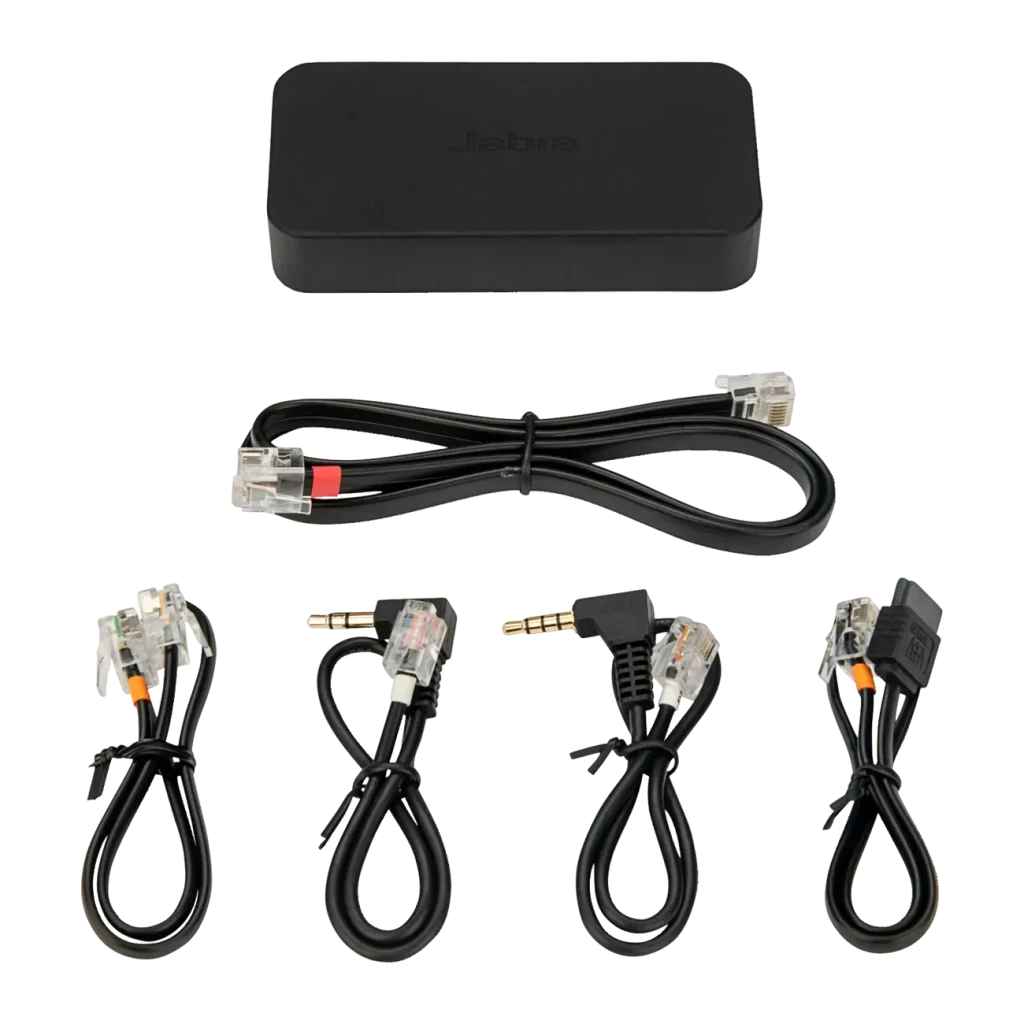 Jabra Negro Cable Adaptador Link 14201-45 Ehs Para Alcatel
