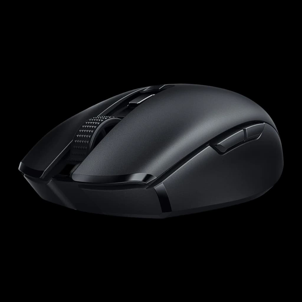 Ratón Gaming Razer Orochi V2 2026 Inalámbrico 18000 DPI Negro, detalle: vista lateral derecha con rueda texturizada