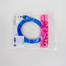 Câble USB Nanocable 3.0 Rallonge Mâle/Femelle 1m 5 Gbit/s Bleu, contenu de la boîte: câble enroulé dans sachet transparent