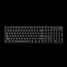 Teclado Gaming Logitech G413 SE Mecánico Logitech Tactile LED Blanco Negro, detalle: vista cenital del teclado completo