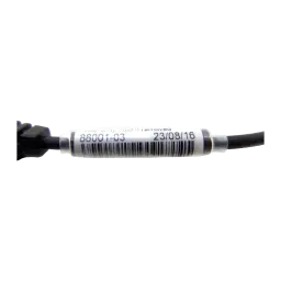 Câble adaptateur pour casques Jabra GN 1216 QD vers RJ9 Droit Avaya 9600/1600 Noir, détail: étiquette avec code-barres