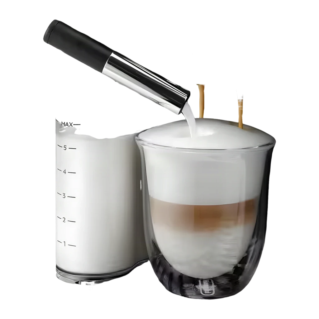Cafetera Superautomática De'Longhi Magnifica Evo Next 1,8L Molinillo integrado Negro ECAM310.60.B, detalle: vaporizador
