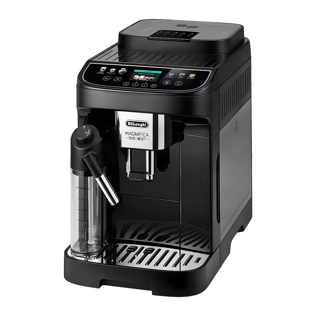Cafetera Superautomática De'Longhi Magnifica Evo Next 1,8L Molinillo integrado Negro ECAM310.60.B, detalle: panel táctil