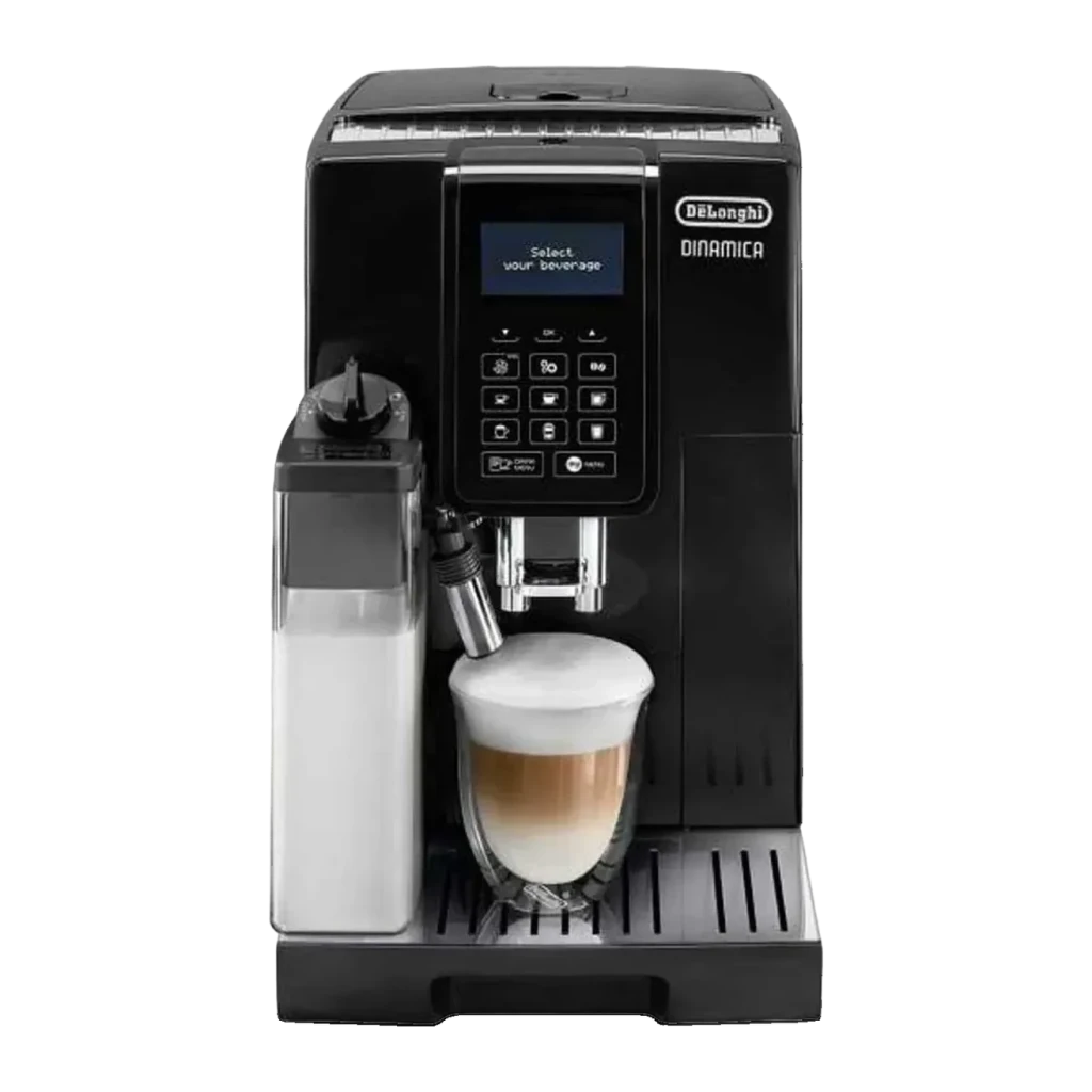 Cafetera Superautomática De'Longhi Dinamica 1,8L Molinillo Cónico 13 Ajustes Negro ECAM 353.75.B