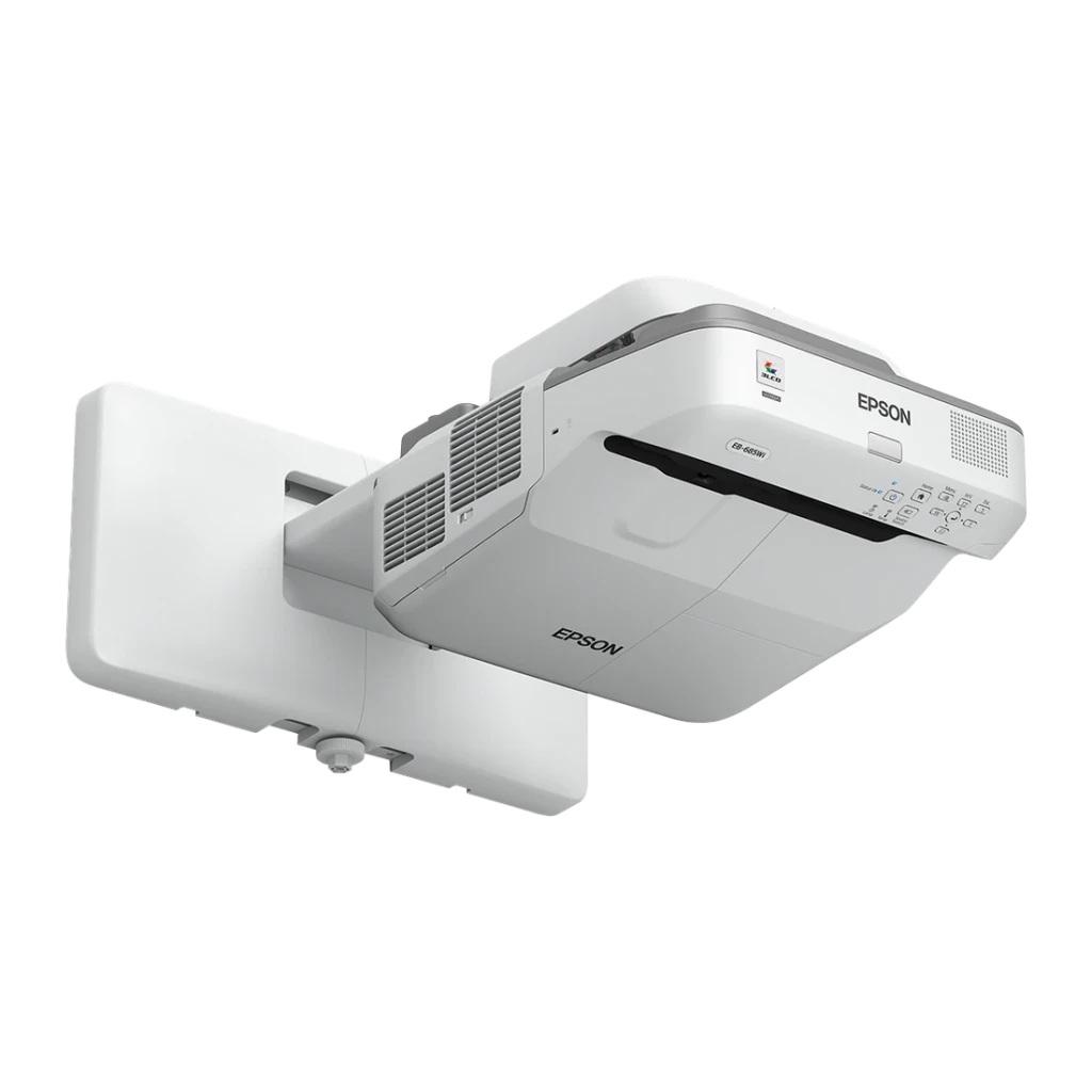 Proyector Epson Tiro Ultracorto 0,28:1 WXGA 1280x800 3500 Lúmenes ANSI 3LCD Blanco EB-685Wi, detalle: vista superior