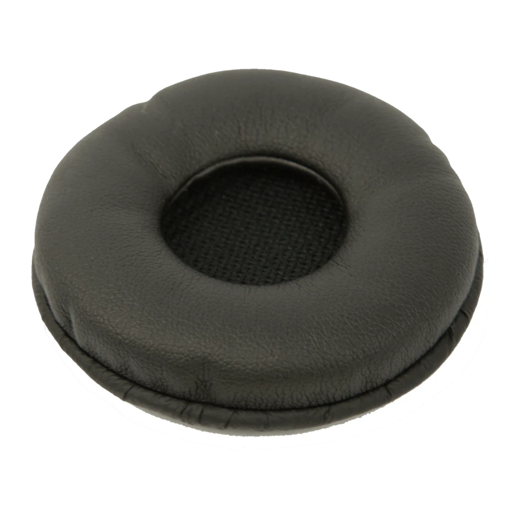 Almohadillas de repuesto Jabra Biz 2300 Pack 10 unidades Negro, detalle: cuero negro con apertura central de malla textil