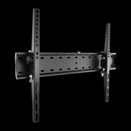 Suporte TV TooQ Preto Parede inclinável 37 polegadas-70 polegadas VESA 600x400mm LP4270T-B, vista frontal: estrutura
