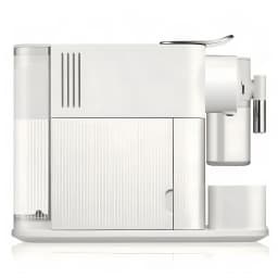 Cafetière à capsules De'Longhi Lattissima One 1L Réservoir à lait inclus Nespresso Blanc EN510.W, vue latérale: réservoir