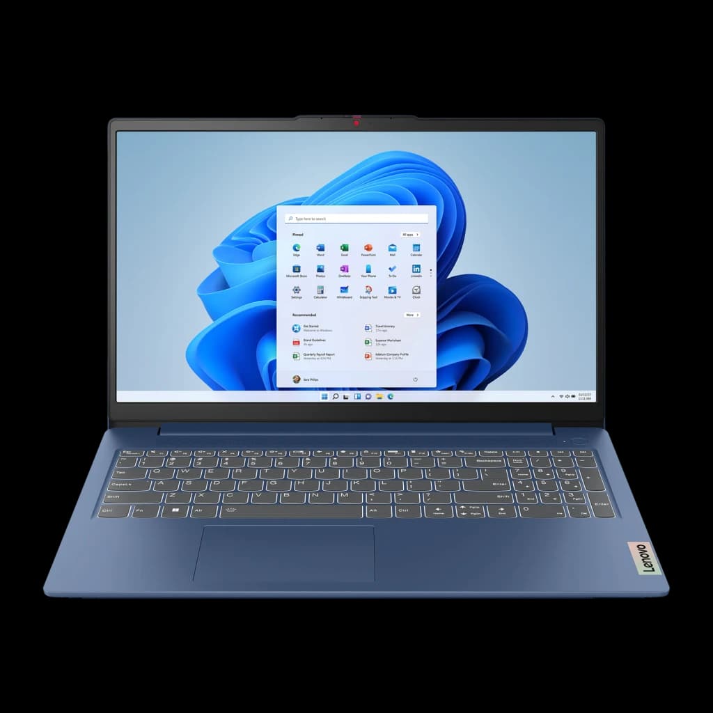 Portátil Lenovo IdeaPad Slim 3 15ABR8 16GB/512GB 15,6 polegadas Full HD AMD Ryzen 7 5825U SSD NVMe PCIe 4.0 Windows 11 Home