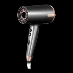 Secador de cabelo Remington ONE Dry & Style D6077 Iónico 2000W Bronze/Cinzento, vista frontal: corpo cinzento antracite