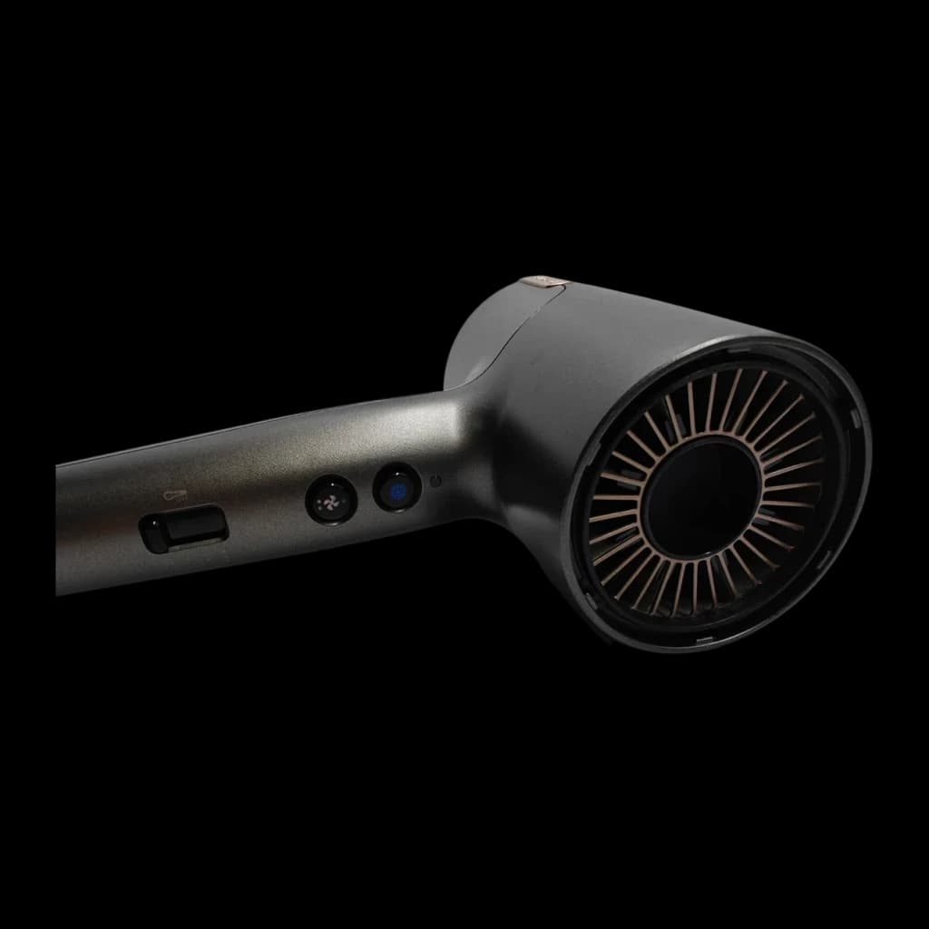 Secador de cabelo Remington ONE Dry & Style D6077 Iónico 2000W Bronze/Cinzento, detalhe: grelha frontal circular com raios