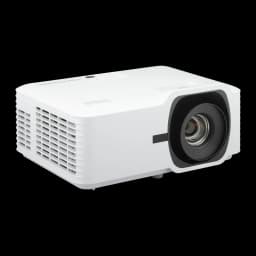 Proyector ViewSonic Láser Full HD 1080p 5000 lúmenes ANSI DLP LS741HD, vista frontal: cuerpo blanco con rejillas