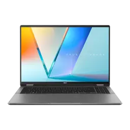 Portátil ASUS Vivobook 16 Flip 32GB/1TB SSD 16 polegadas OLED Tátil Intel Core Ultra 9 386H Windows 11 Pro Cinzento