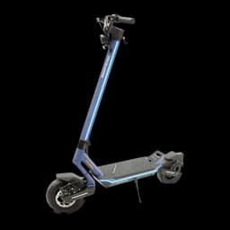 Trottinette Électrique SmartGyro Raptor Dual EVO 2x1000W 60km 25km/h 10 pouces Noir, vue de face: guidon, plateau